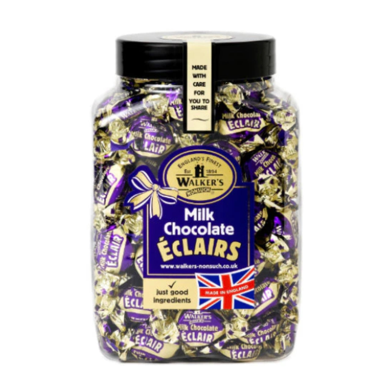 Walkers Toffee Milk Chocolate Eclairs