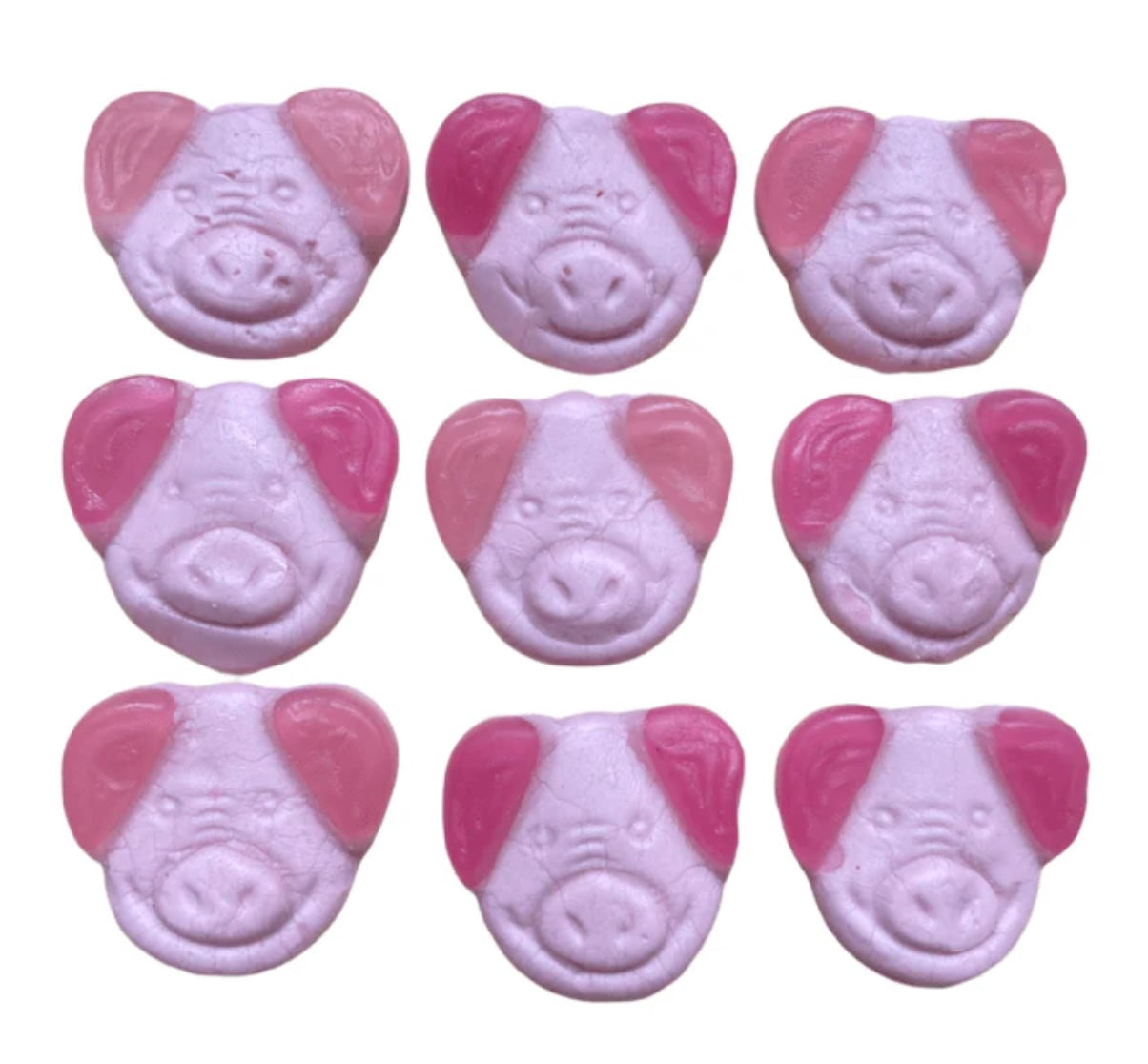 Vegan Fruity Foam Pigs