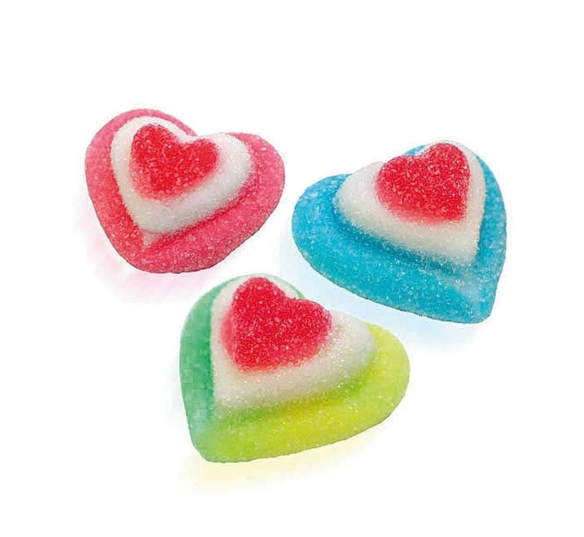 3D Triple Hearts