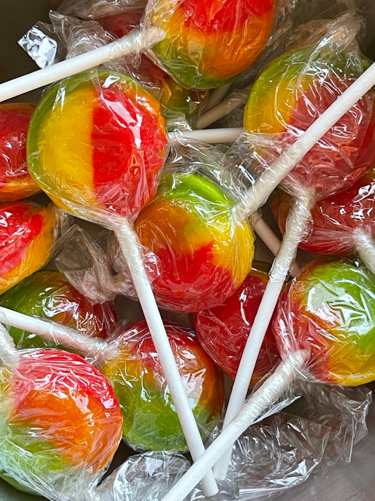 Tropical fruit mega lollies