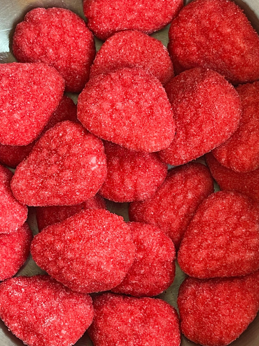 Red strawberries