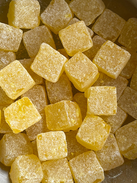 Pineapple Chunks Un-Wrapped